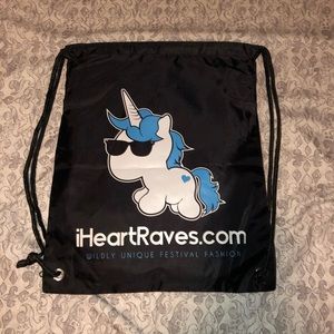 IHeartRaves drawstring bag